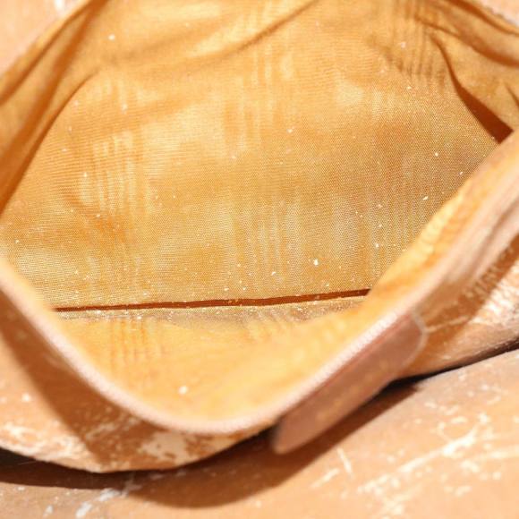 GUCCI Bamboo Shoulder Bag Leather 2way Brown Auth 70243 - Picture 11 of 16